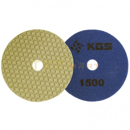 Hình ảnh đĩa đánh bóng đá Marble KGS Swiflex XX Grit 1500