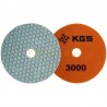 Hình ảnh đĩa đánh bóng đá Marble KGS Swiflex XX Grit 3000