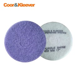 Pad đánh bóng đá Coor & Kleever Supershine màu tím Purple Pad