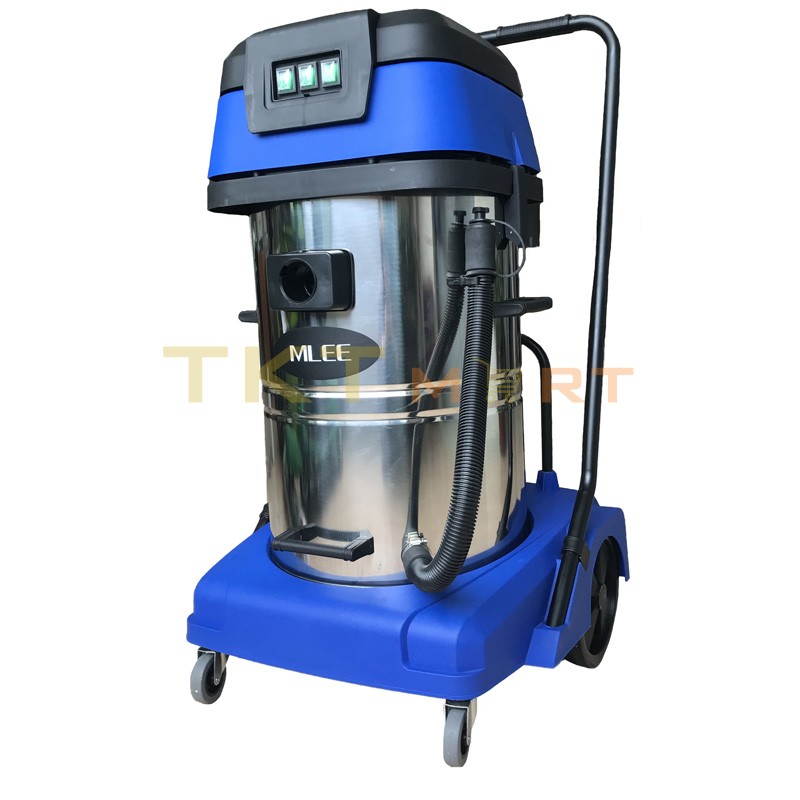 Wet Dry Vacuum Cleaner Mlee X60-3, 60 liters, 3 motors Wet Dry Vacuum Cleaner Mlee X60-3, 60 liters, 3 motors