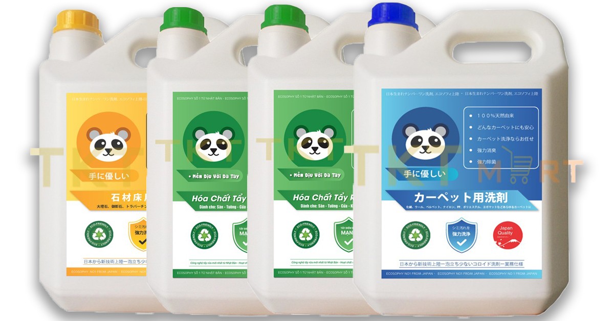 Nước Tẩy Rửa Đa Năng Ecosophy Số Một Tại Nhật Bản.